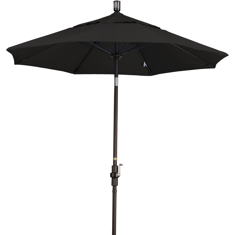 Parasol de marché 7,5 pi Brent, Noir - Pacifica