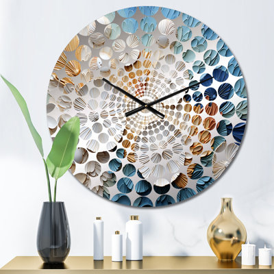 Nouvelles - Horloge murale coquillage
