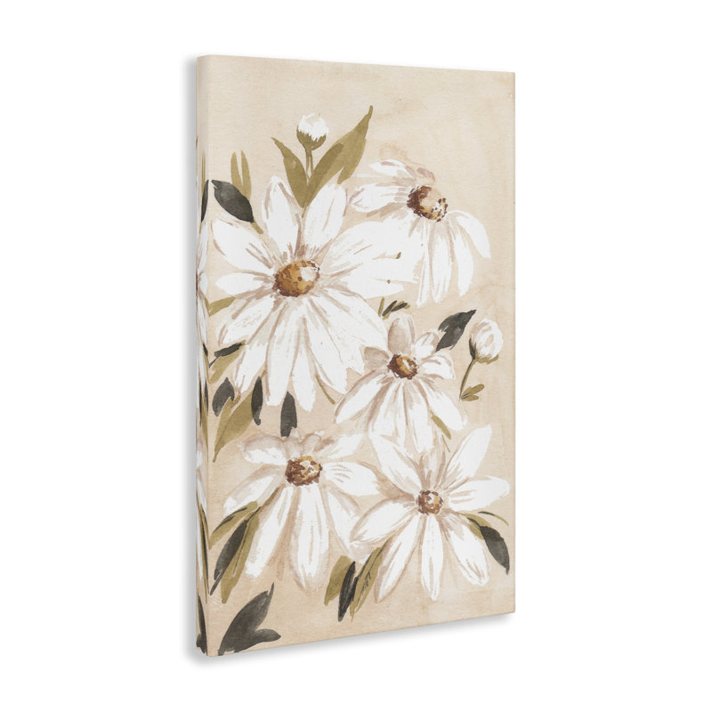 "Soft Mute Daisies" par Amanda Cook, H 36 po x l 24 po
