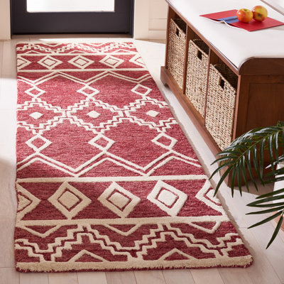 Tonsey Hand Tufted Wool Southwestern Rug