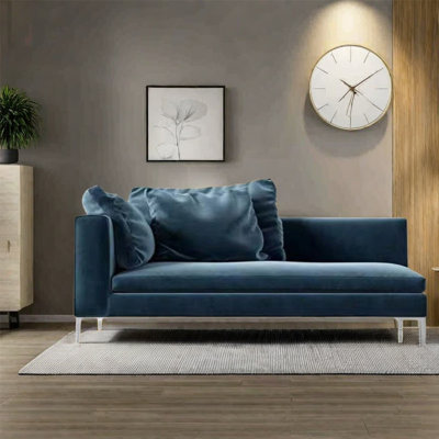 High stretch sponge velvet comfortable recliner