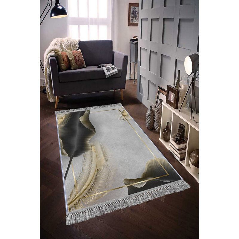 Runi Floral Area Rug, Rectangle 160 x 230cm