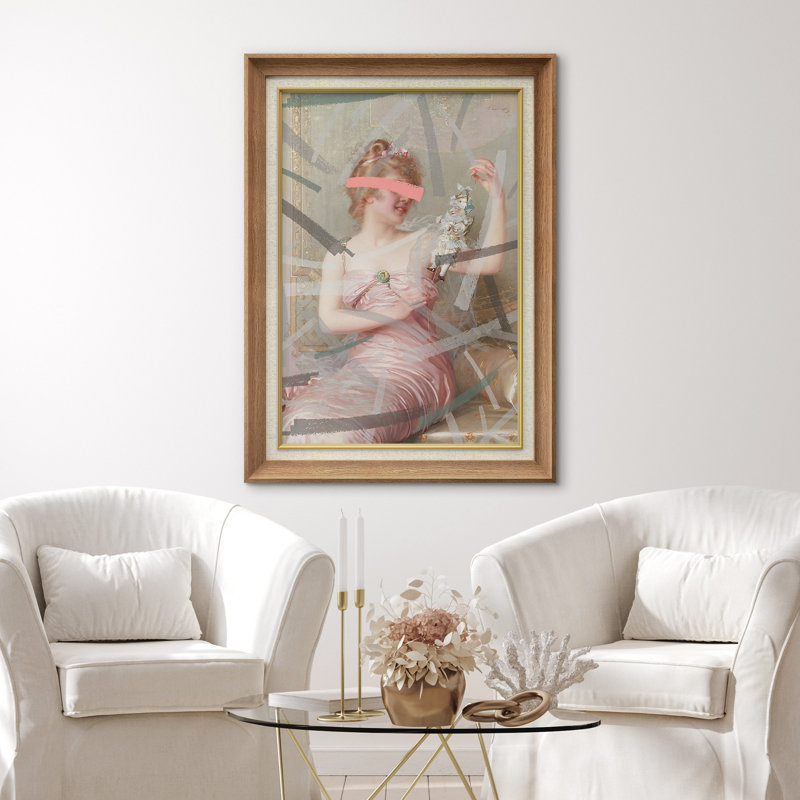 "Portrait de filles victoriennes" sur toile, Cadre naturel de qualité supérieure, H 36 po x l 26 po