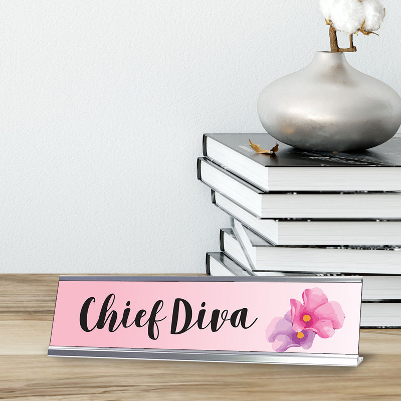Enseigne de bureau Chief Diva