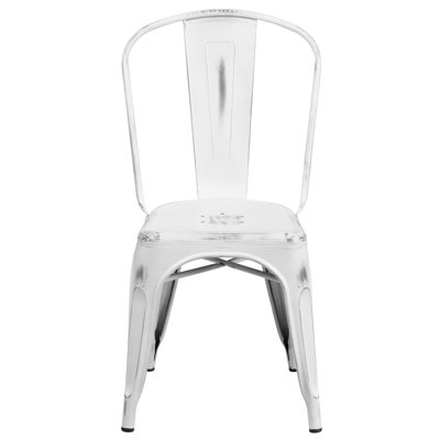Lily Metal Stackable Side Chair