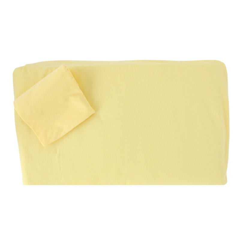 Grimes Friends 100% Cotton Cot Pillowcase, Lemon
