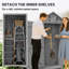 Outsunny Small Shed Wooden Garden Shed-677512245