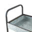 Présentoir à tablettes galvanisé 35 po x 12,5 po x 40 po Homestead