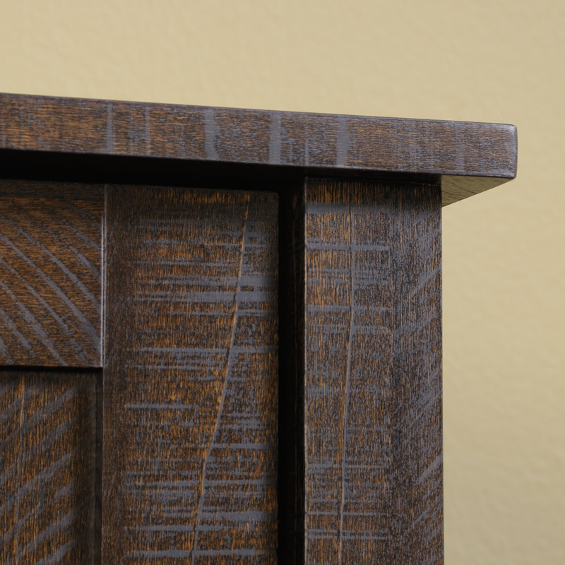 Armoire de rangement, finition