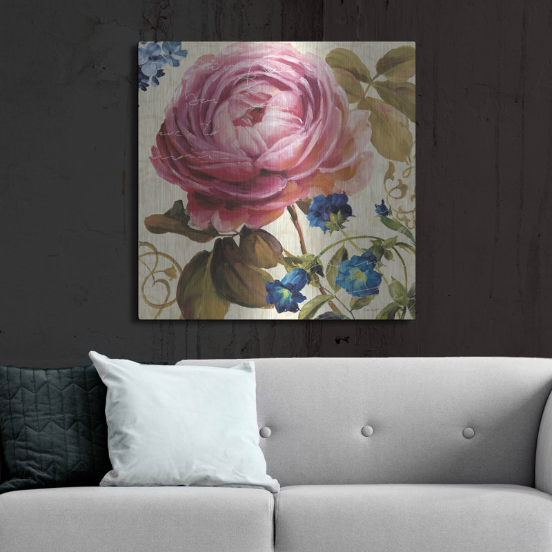 «Victorias Dream II» par Lisa Audit, art mural en métal, H 36 po x l 36 po
