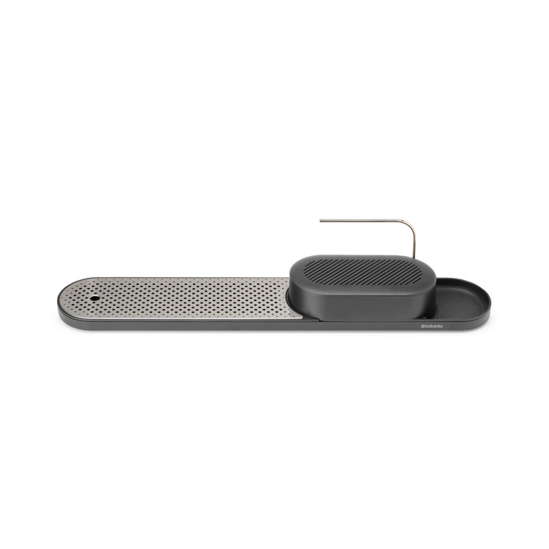 Brabantia Sinkstyle Organiser And Drying Tray, Mineral Infinite Grey