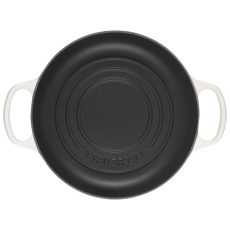 Le Creuset Signature Enameled Cast Iron 1.75 Qt. Bread Oven with Lid, White
