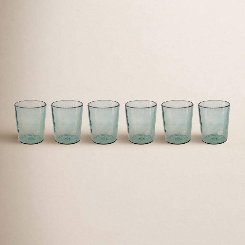 Walling Rustic Acrylic Drinking Glass - Recycle Green - 14.6 oz, Green