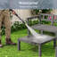 Ensemble de conversation pour le patio extérieur 6 personnes - gris-1275036473