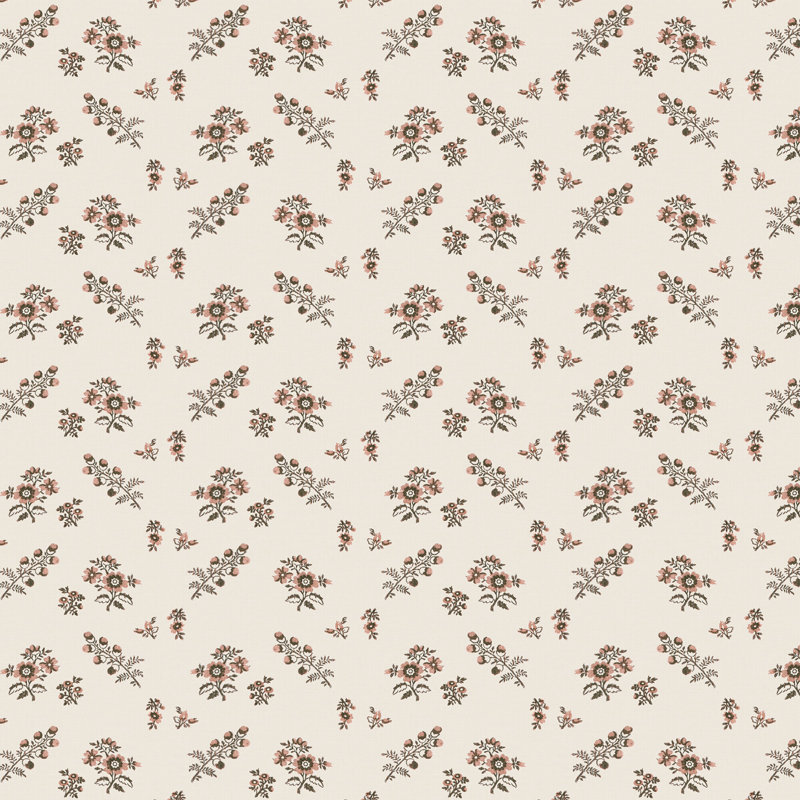 Fauteuil large de 32 po Allura, Motif floral en folie