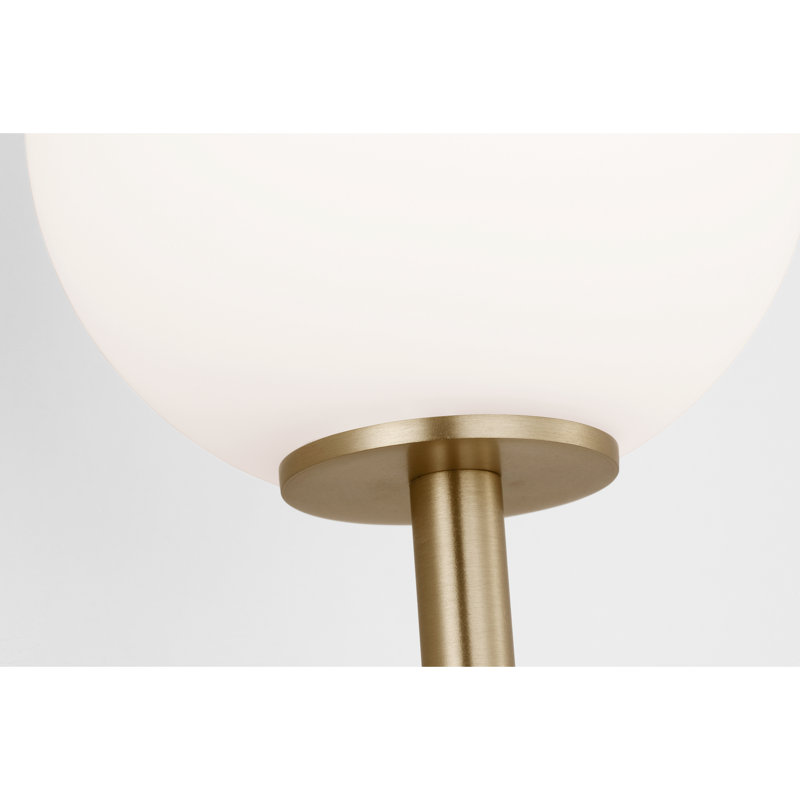 Richard June Modern Sorelle Wall conce, 16.5, Estate Brass