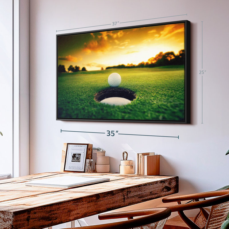 " Golf Ball ", 37" H x 25" W
