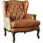 Leather Wingback Chair