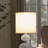 24" Mod Crystal inspired Retro Table Lamp