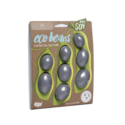 Dirt Scented Wax Melt with Plastic Holder