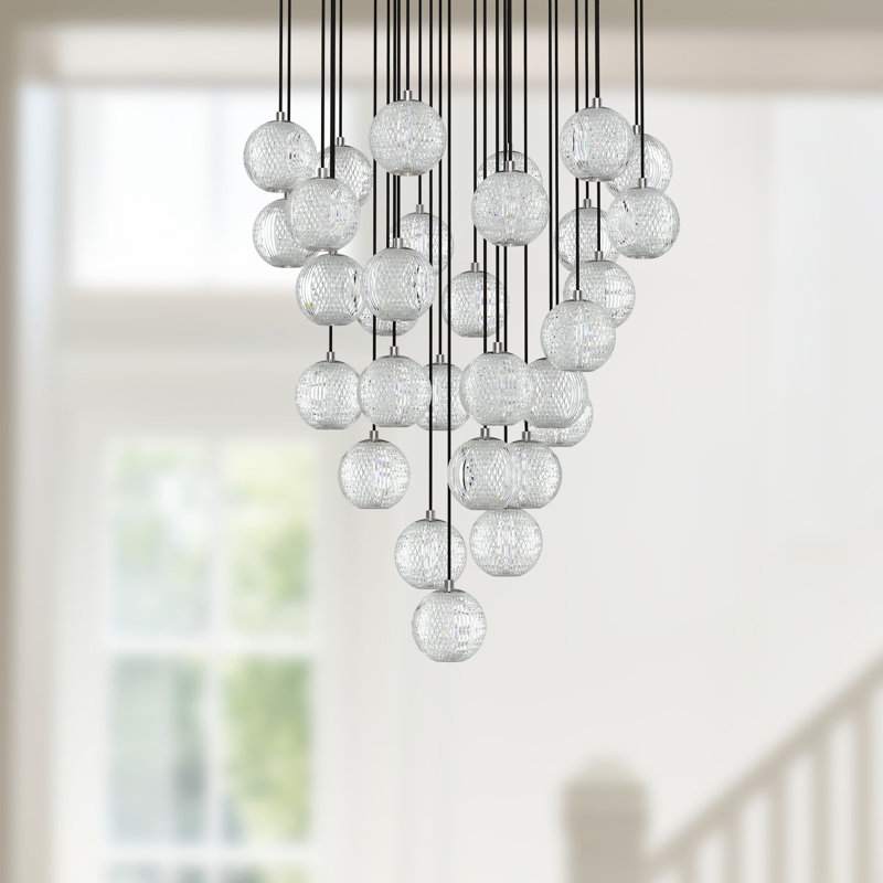 Marni 30 - Light LED Pendant, Polished Nickel