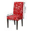 4 pièces extensible amovible lavable chaise de salle à manger protecteur housses décoration de Noël / décoration de siège de salle à manger housse