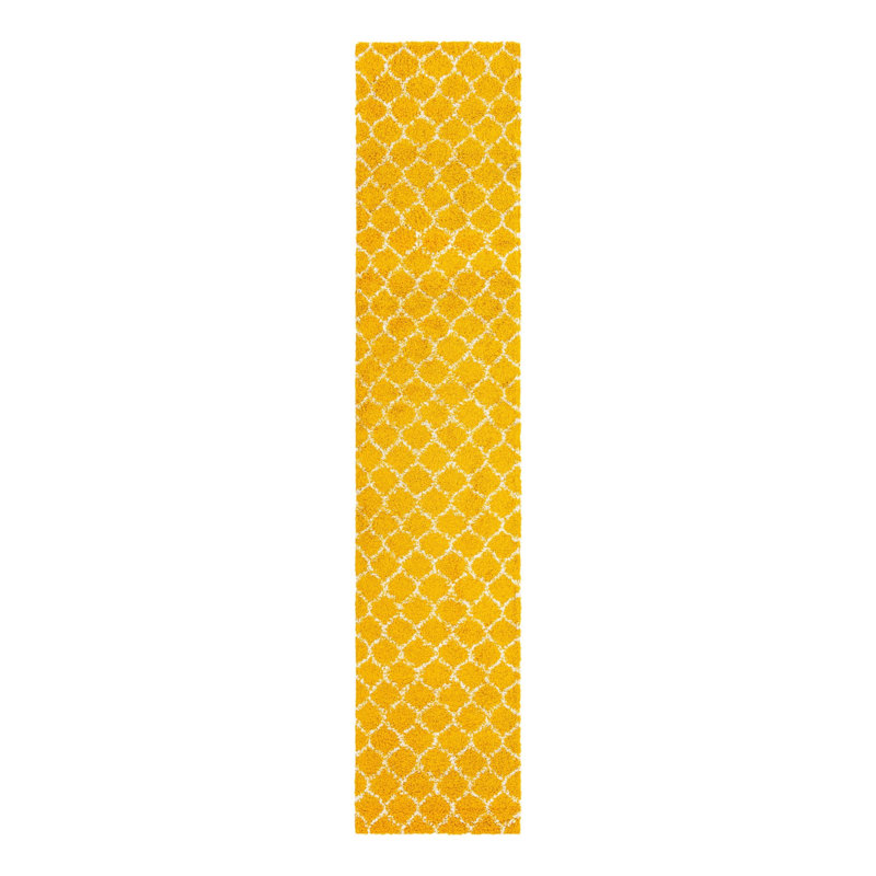 Geometric Indoor Rug, Runner 3'3" x 16'5"