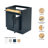 Osoria 30'' Solid Wood Single Bathroom Vanity Base Only, Base Cabinet without Top-85027740