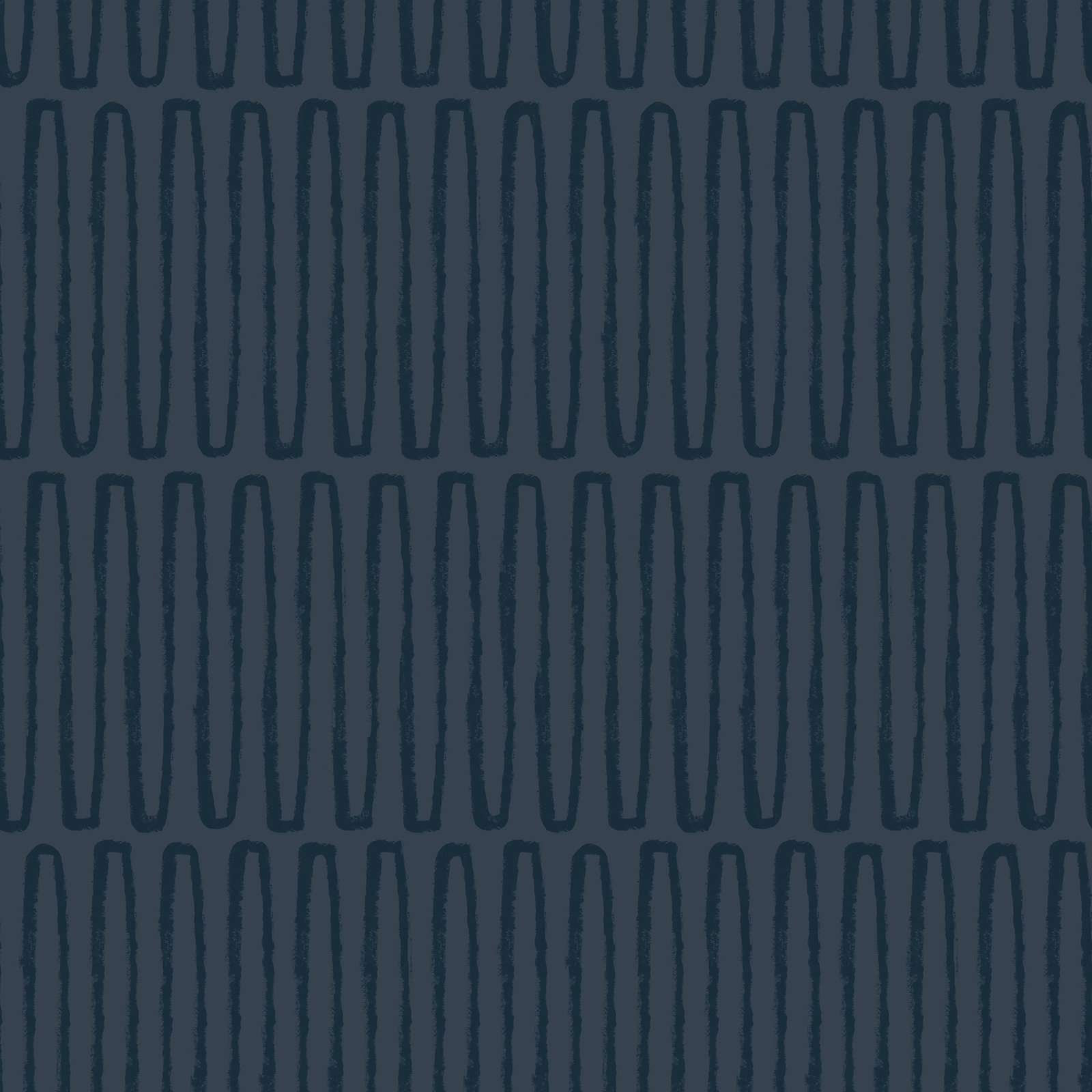Anika Modern Geometric Wallpaper, Navy
