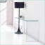 Table basse en verre trempé de conception simple pour le salon, peu encombrante Facile à nettoyer