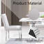 Chaise d'appoint en tissu Yonis