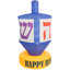 Gonflable de cour dreidel