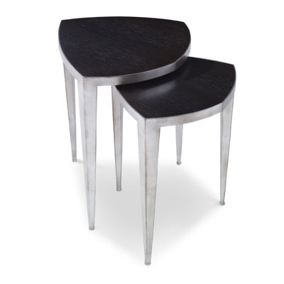 Reuleaux Solid Wood Top Nesting Tables