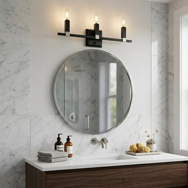 Éclairage pour meuble-lavabo Myeisha, 3