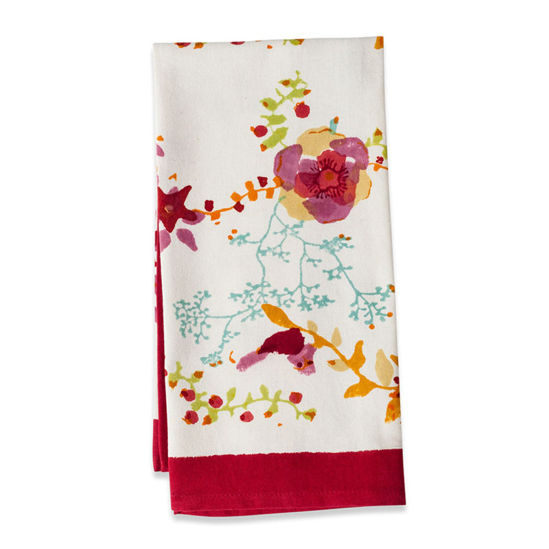 Treetop Cotton Floral Tea Towel