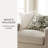 2-Pack Cotton Slub Decor Throw Pillows in Distressed Floral-110821244