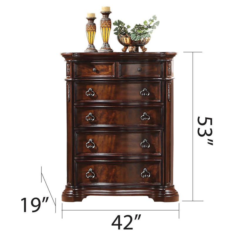 Ensemble de chambre à coucher standard 5 pièces Scarberry, Très grand