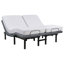 Sommier ajustable rembourré Weston 2 pièces, format King Est