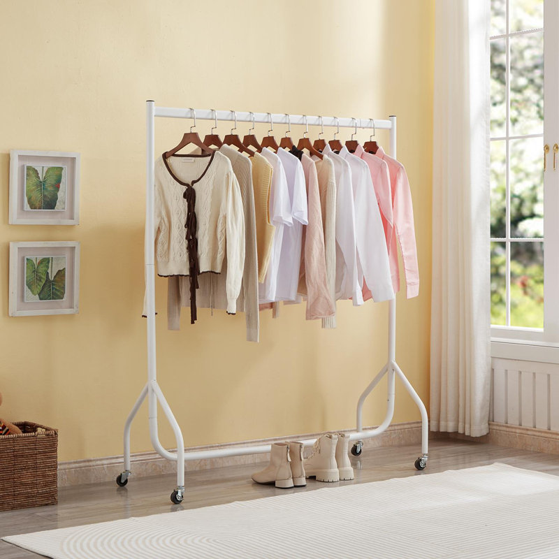 183cm Rolling Clothing Rack