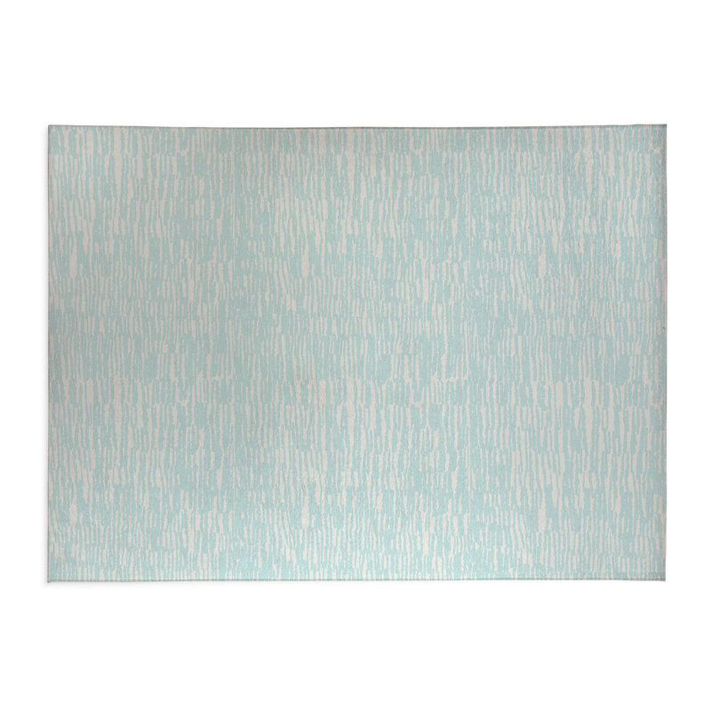 Strands Slate Blue Indoor Doormat, L 60 po x L 84 po, Bleu clair