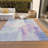 Machine Washable Indoor/Outdoor Xhevrie Sky Rug-1427876462