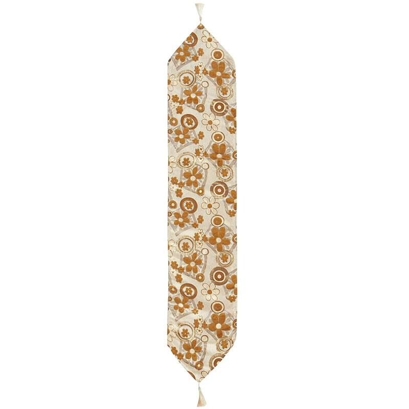 Merlene Daisy Table Runner, Gold