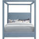 Upholstered Canopy Bed
