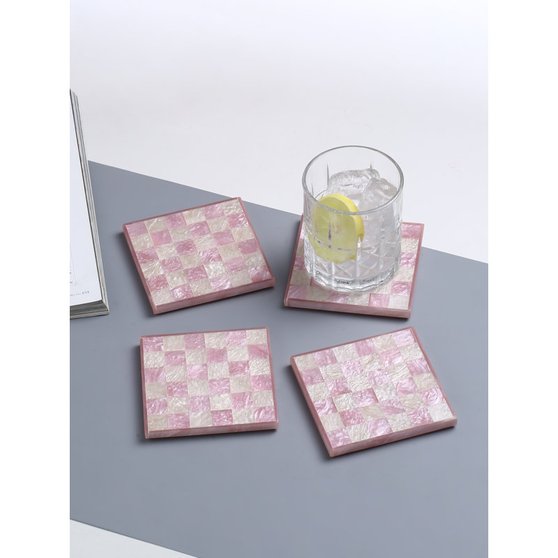 Latitude Run Resin Coasters