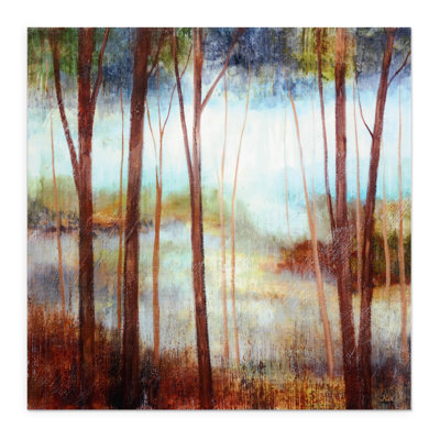 Reproduction d’art sur toile, "soft Forest II" par Ruane Manning