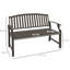 Amarian Steel Outdoor Bench