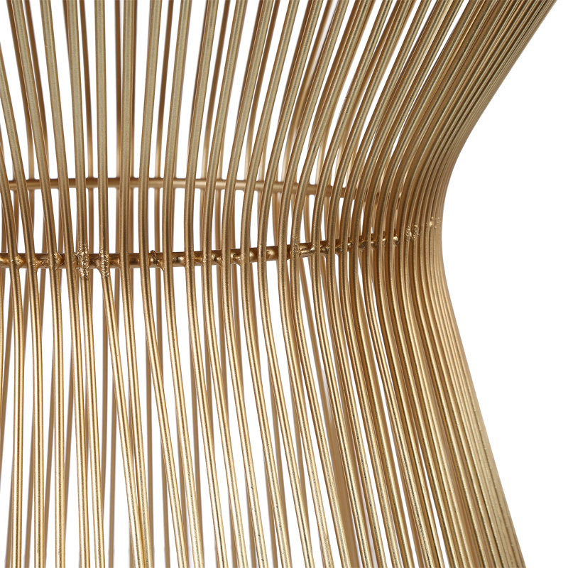 Tortola Metal Accent Stool