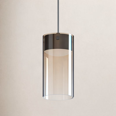 Delonda Single Light Glass Dimmable LED Pendant