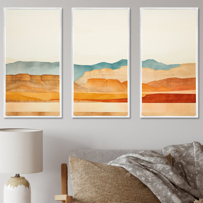«Bold Canyon View», ensemble d'art mural Canyon