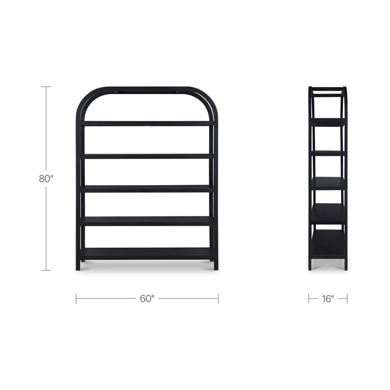 Eero Bookcase Large Black, Black